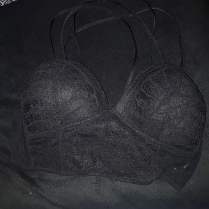 Bralette with crisscross back